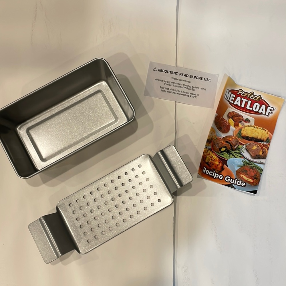 LAST ONE Perfect Meatloaf Pan BRAND NEW - NO BOX